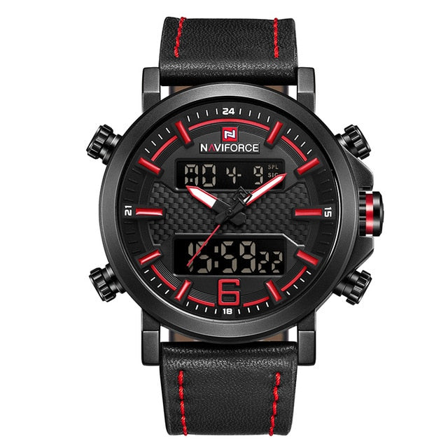 NAVIFORCE LED men's watch - shopclan
