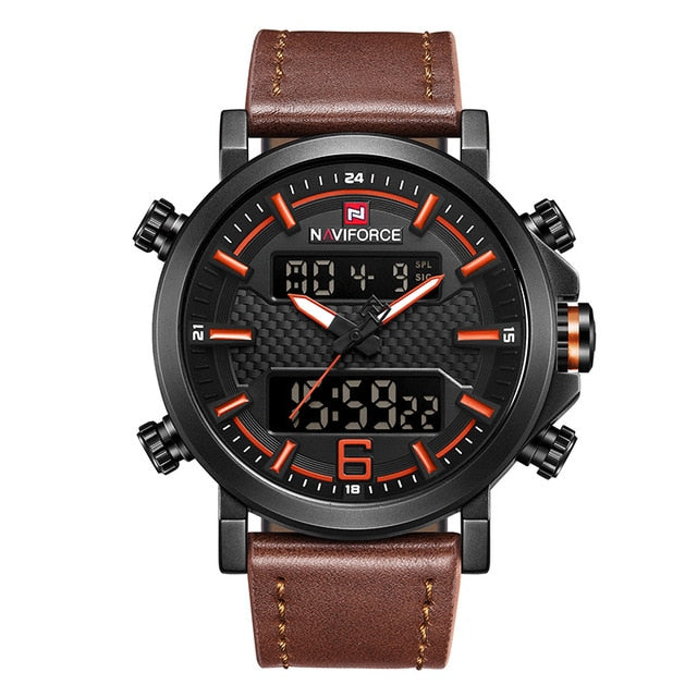 NAVIFORCE LED men's watch - shopclan