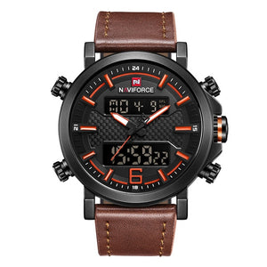 NAVIFORCE LED men's watch - shopclan