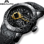 MEGALITH Fashion Gold Dragon watch - shopclan