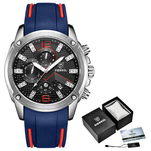 DIESSOL waterproof men's watch - shopclan