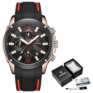 DIESSOL waterproof men's watch - shopclan
