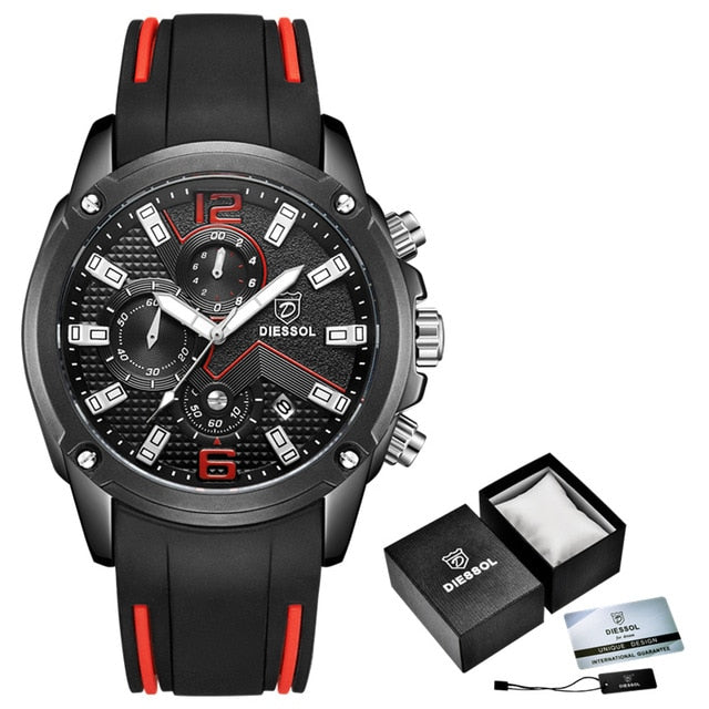 DIESSOL waterproof men's watch - shopclan