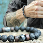 Mcllroy branded stone bracelet - shopclan