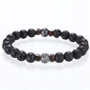 Mcllroy branded stone bracelet - shopclan