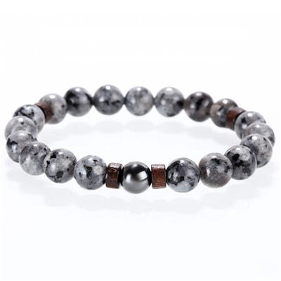 Mcllroy branded stone bracelet - shopclan