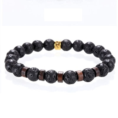 Mcllroy branded stone bracelet - shopclan