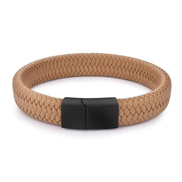 Jiayiqi punk men bracelet - shopclan