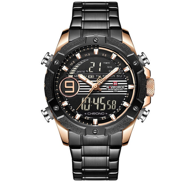 NAVIFORCE luxury men's watch - shopclan