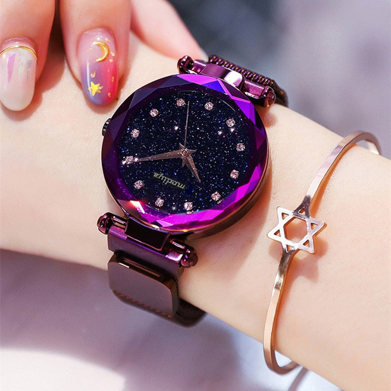 Luxury Diamond Rose Gold Women Watches - shopclan