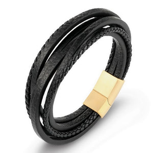 Leather vintage bracelet - shopclan