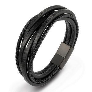 Leather vintage bracelet - shopclan