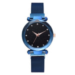 Ladies magnetic starry sky watch - shopclan