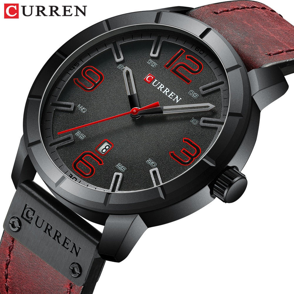 CURREN branded men's watch - shopclan