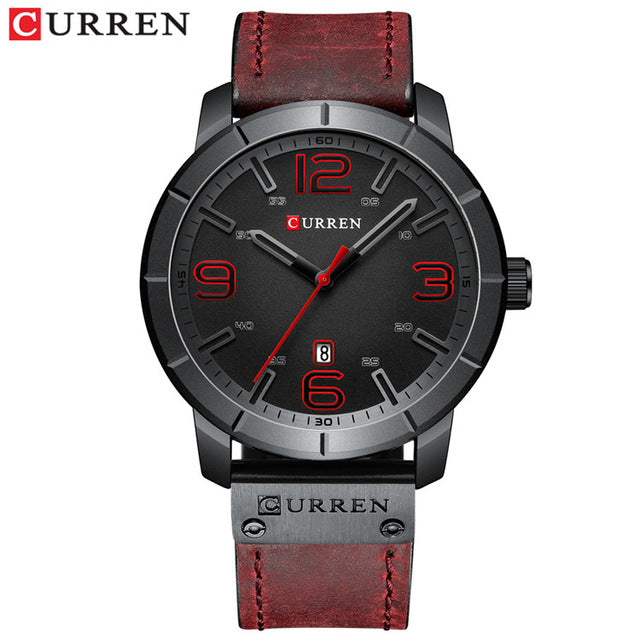 CURREN branded men's watch - shopclan