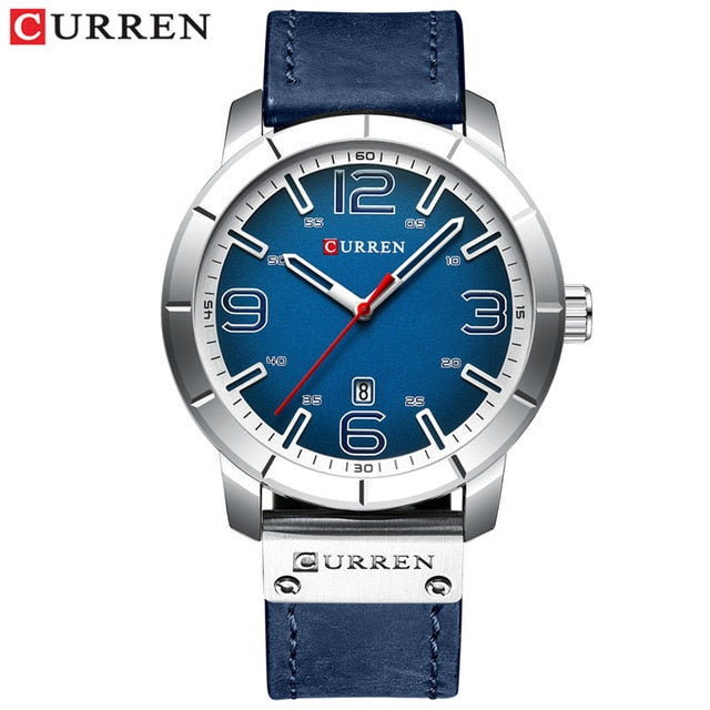 CURREN branded men's watch - shopclan