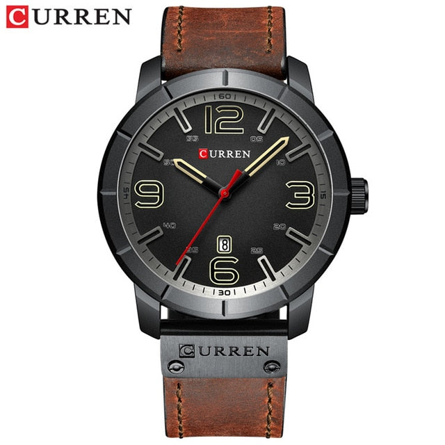 CURREN branded men's watch - shopclan
