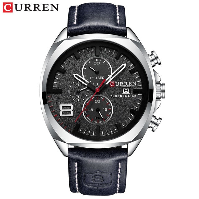 CURREN branded men's watch - shopclan