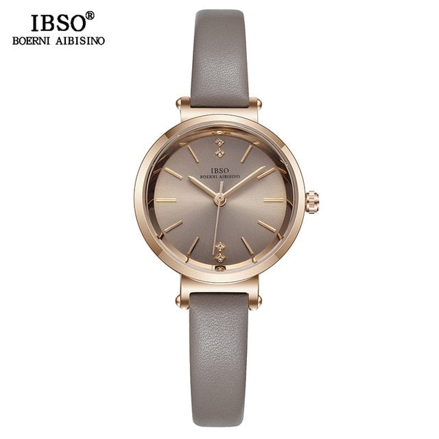 IBSO 8 MM Ultra-Thin Wrist Women Watches - shopclan