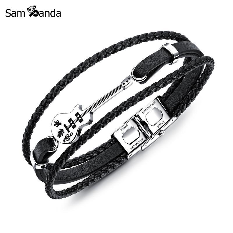 Stainless DIY men's bracelet - shopclan