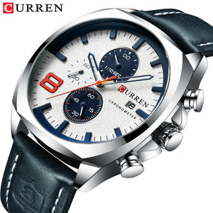 CURREN branded men's watch - shopclan