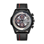 BAGARI 2019 Men's Quartz waterproof men's watch - shopclan