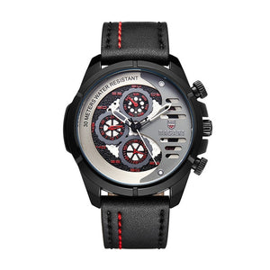 BAGARI 2019 Men's Quartz waterproof men's watch - shopclan