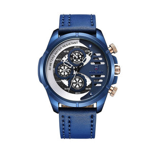 BAGARI 2019 Men's Quartz waterproof men's watch - shopclan
