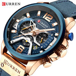 CURREN branded men's watch - shopclan