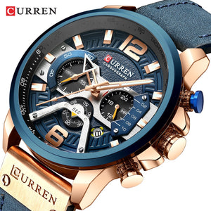 CURREN branded men's watch - shopclan