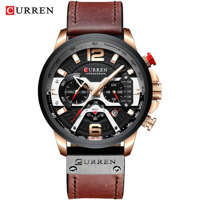 CURREN branded men's watch - shopclan