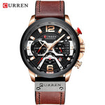 CURREN branded men's watch - shopclan
