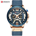 CURREN branded men's watch - shopclan