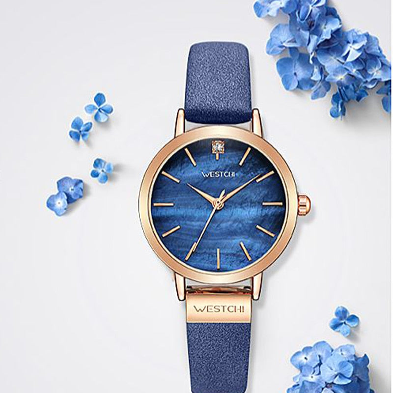 Blue Shell Face royal watch - shopclan
