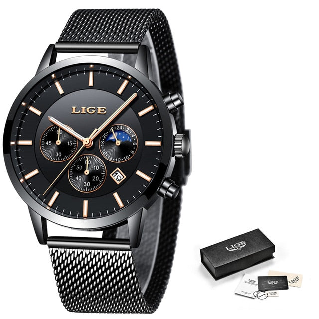 LIGE 2019 men's watches - shopclan