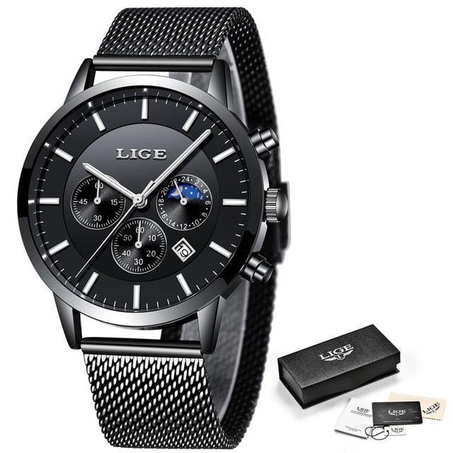 LIGE 2019 men's watches - shopclan