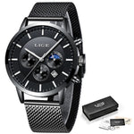 LIGE 2019 men's watches - shopclan