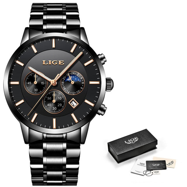 LIGE 2019 men's watches - shopclan