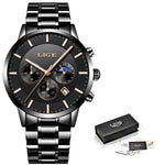 LIGE 2019 men's watches - shopclan