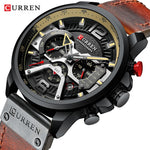 CURREN branded men's watch - shopclan