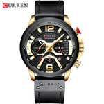 CURREN branded men's watch - shopclan