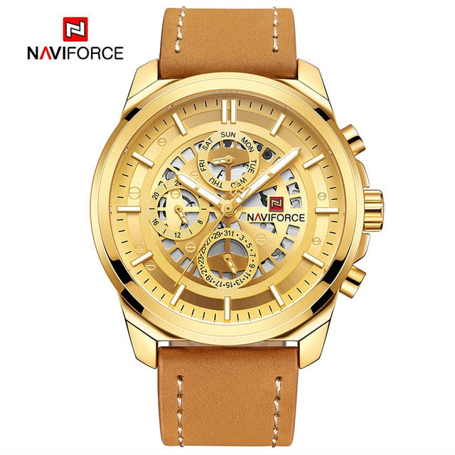 NAVIFORCE branded men's watch - shopclan
