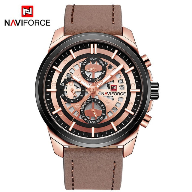 NAVIFORCE branded men's watch - shopclan