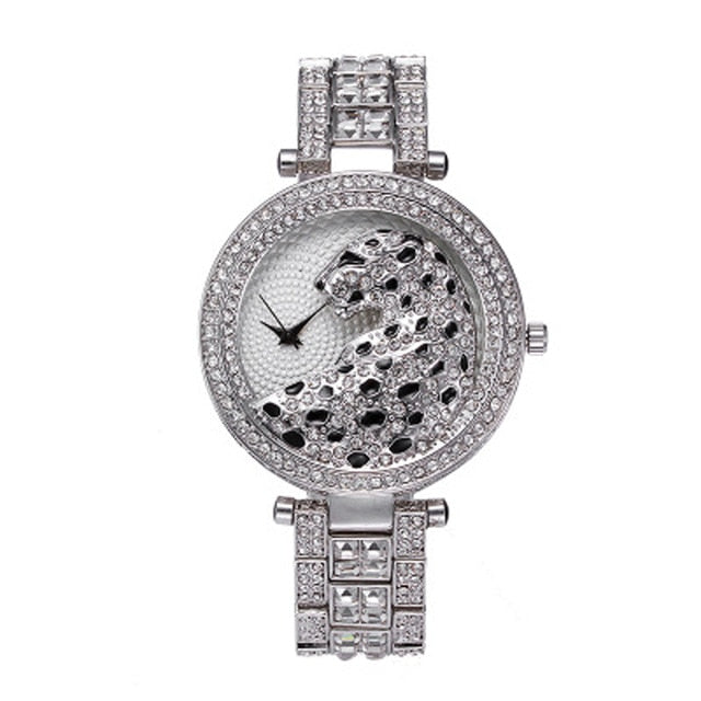 Fashion Women Watch with Rhinestones - shopclan