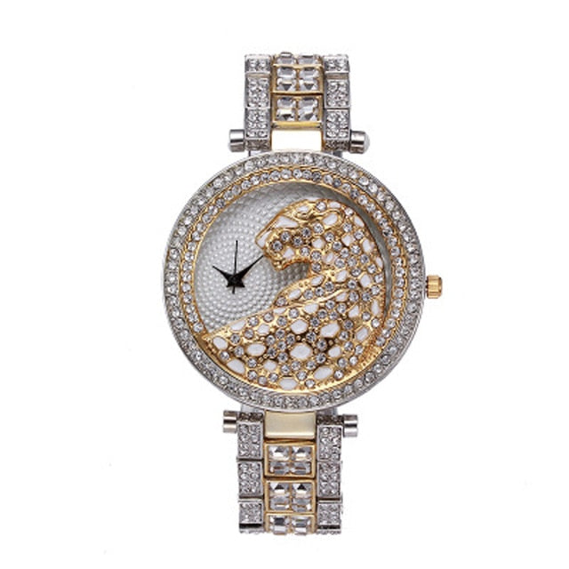 Fashion Women Watch with Rhinestones - shopclan