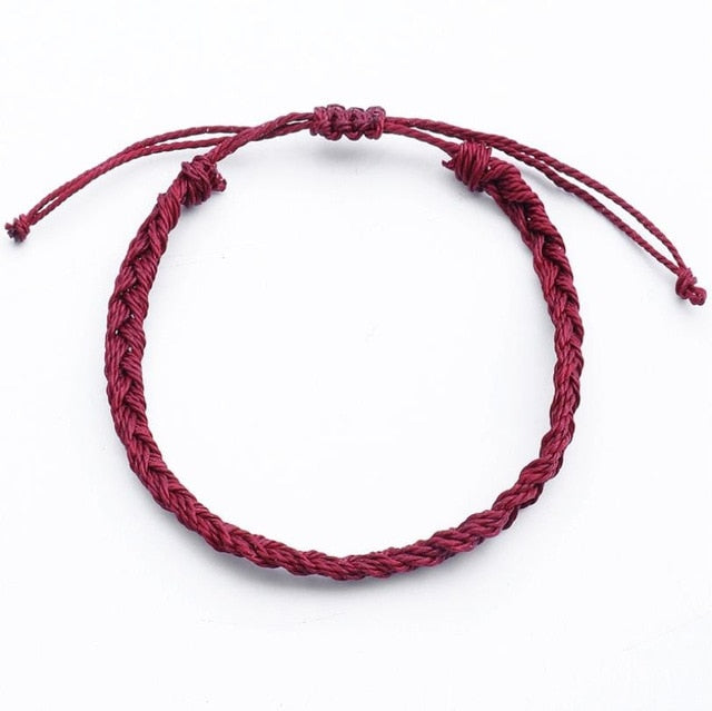 1pc Handmade Wax String bracelet - shopclan