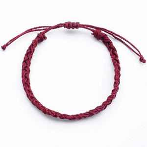 1pc Handmade Wax String bracelet - shopclan