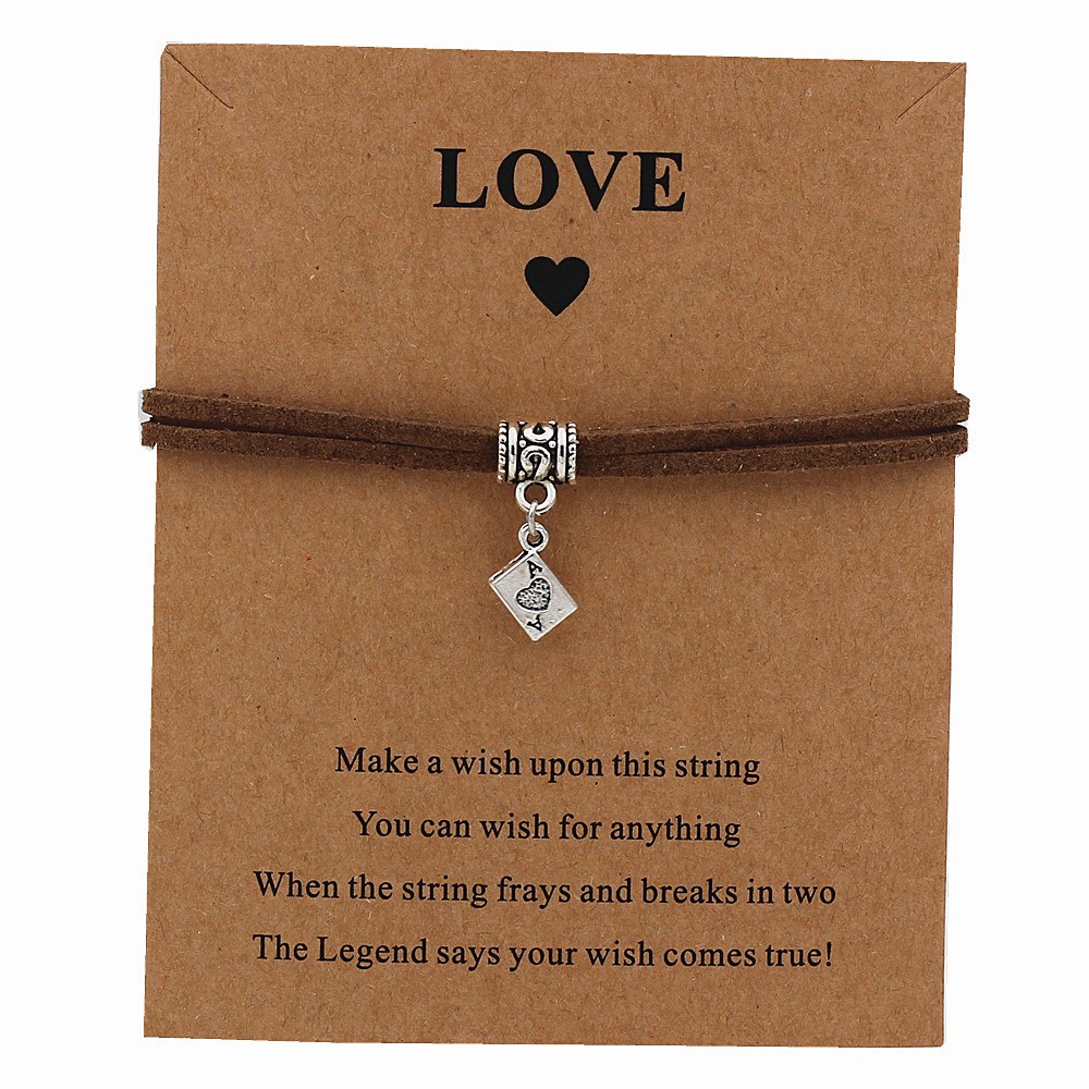 New 2019 Fashion Poker Charm Branded bracelet - shopclan