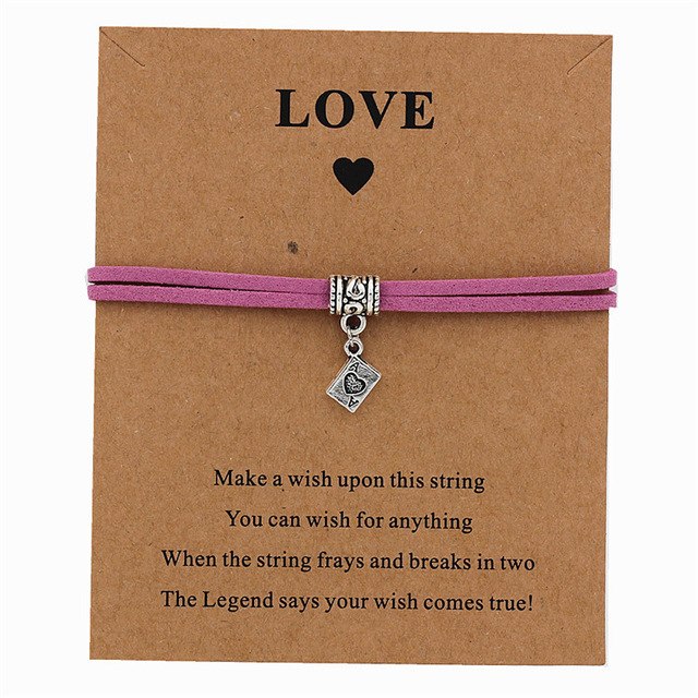 New 2019 Fashion Poker Charm Branded bracelet - shopclan