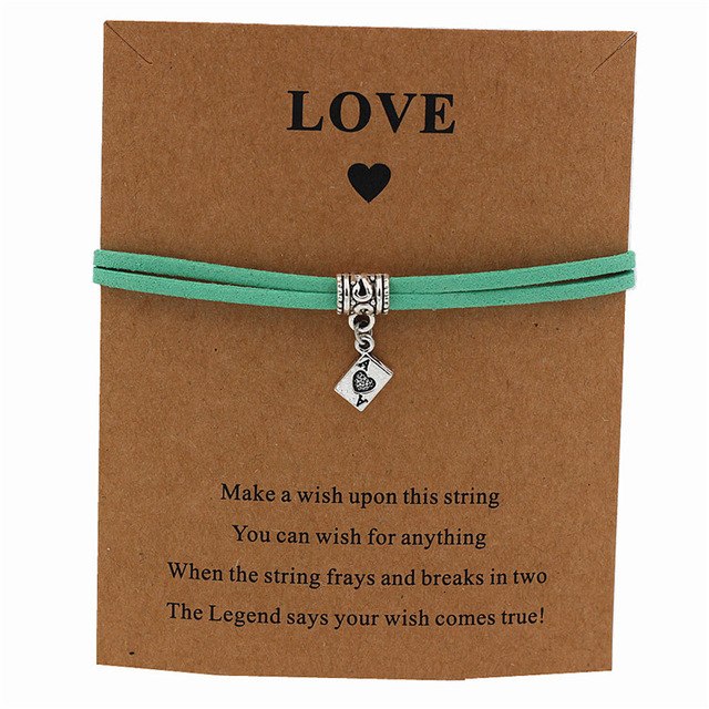 New 2019 Fashion Poker Charm Branded bracelet - shopclan